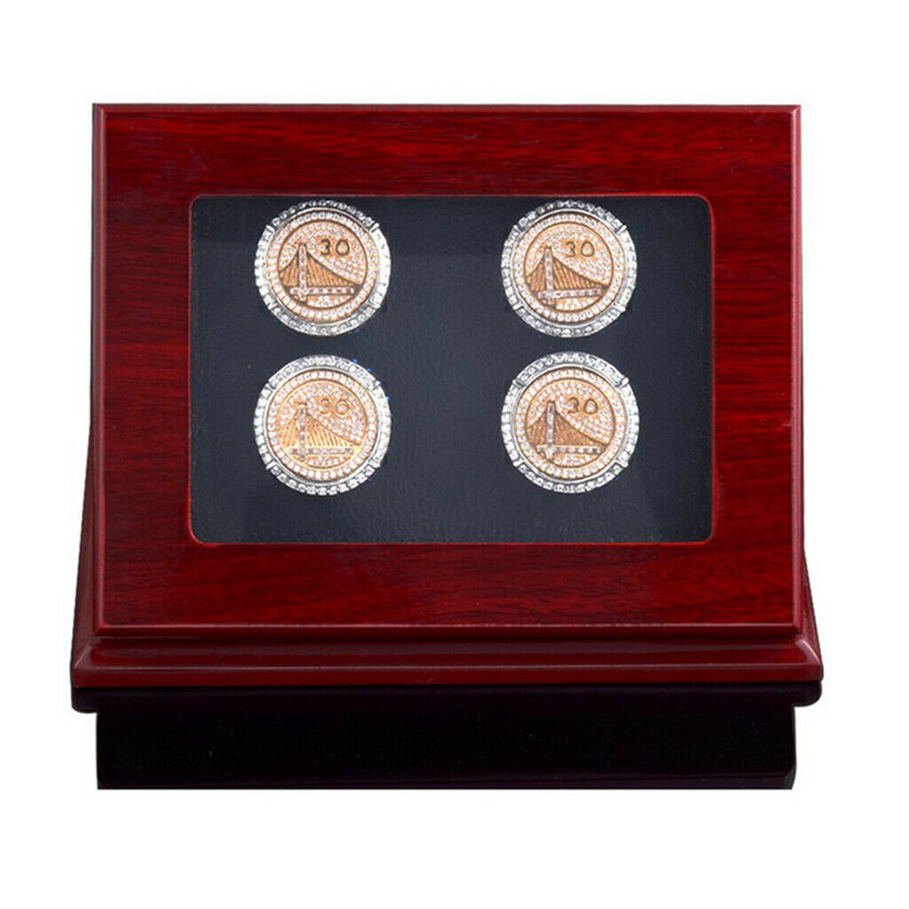 Women Ring Box Championship Ring Box Jewelry Earring Pills Holder 4 holes