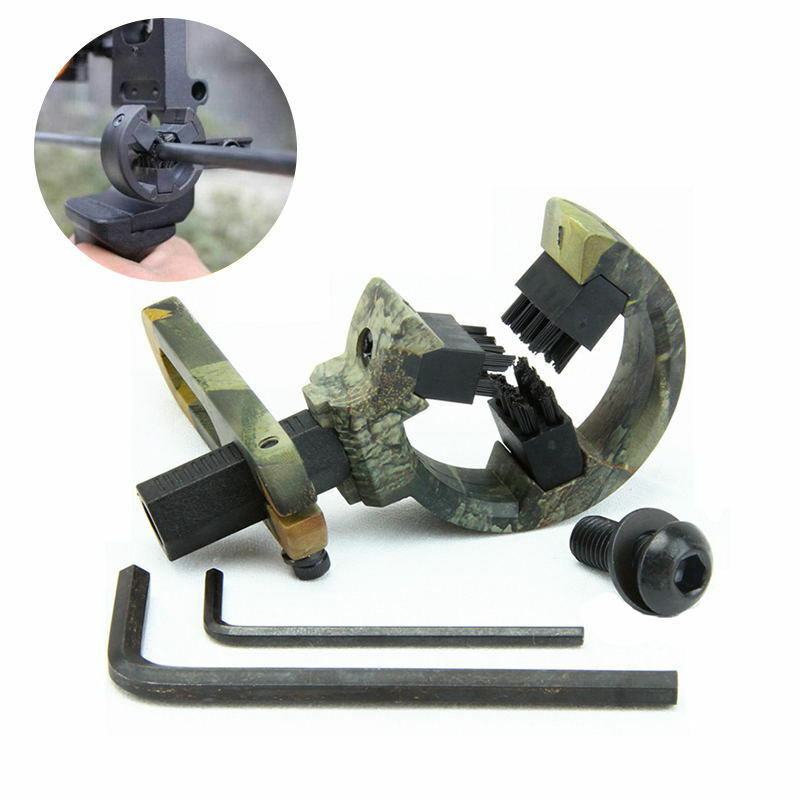 Hunting Shooting Archery Compound Bow Arrow Rest  L/R Hand Whisker Brush Biscuit