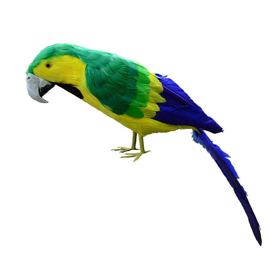 Lifelike Woodland Birds Artificial Feathered Bird Crafts Home Decor #2