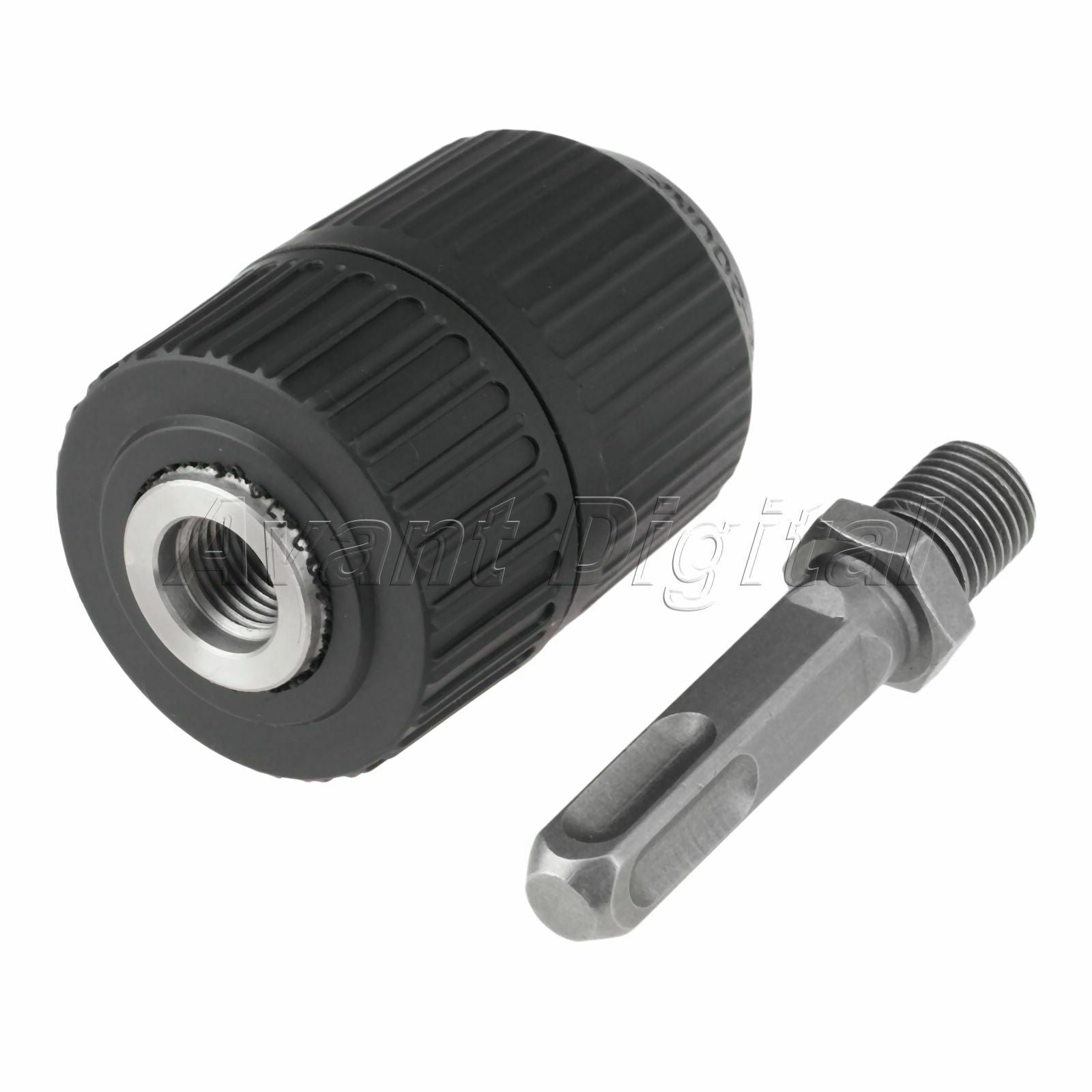 Hot 2mm-13mm 1/2-20 UNF Keyless Drill Chuck w/ SDS Square Handle Adaptor Driver