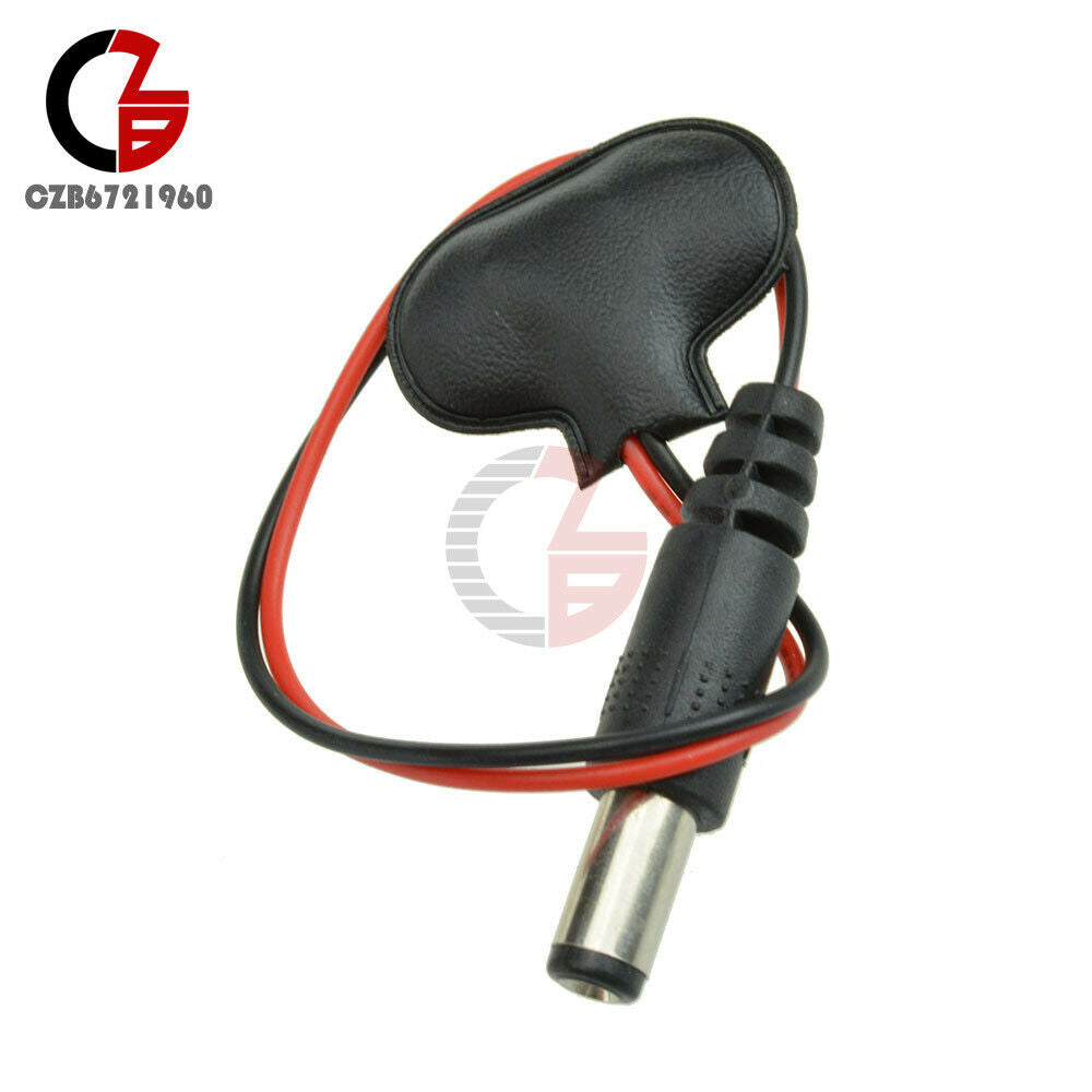 10PCS 9V DC T type Battery Power Cable Barrel Jack Connector Arduino DIY
