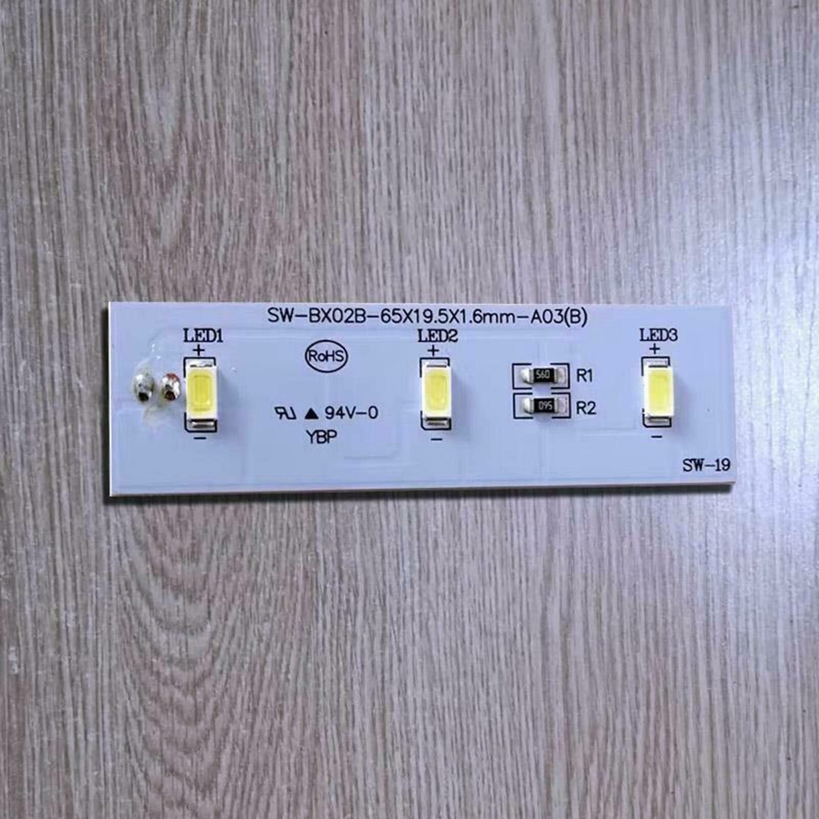 Refrigerator LED Bar Fridge LED Light Strip DC 12V for ZBE2350HCA SW-BX02B 1PC