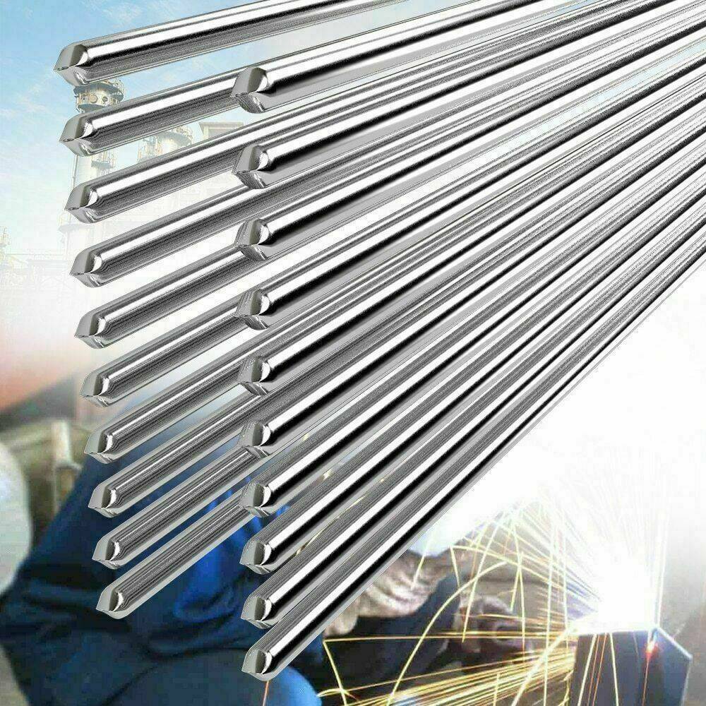 2.0/1.6mm 33cm/1.08ft Solution Welding Flux-Cored Rods Aluminum Wire Brazing Kit