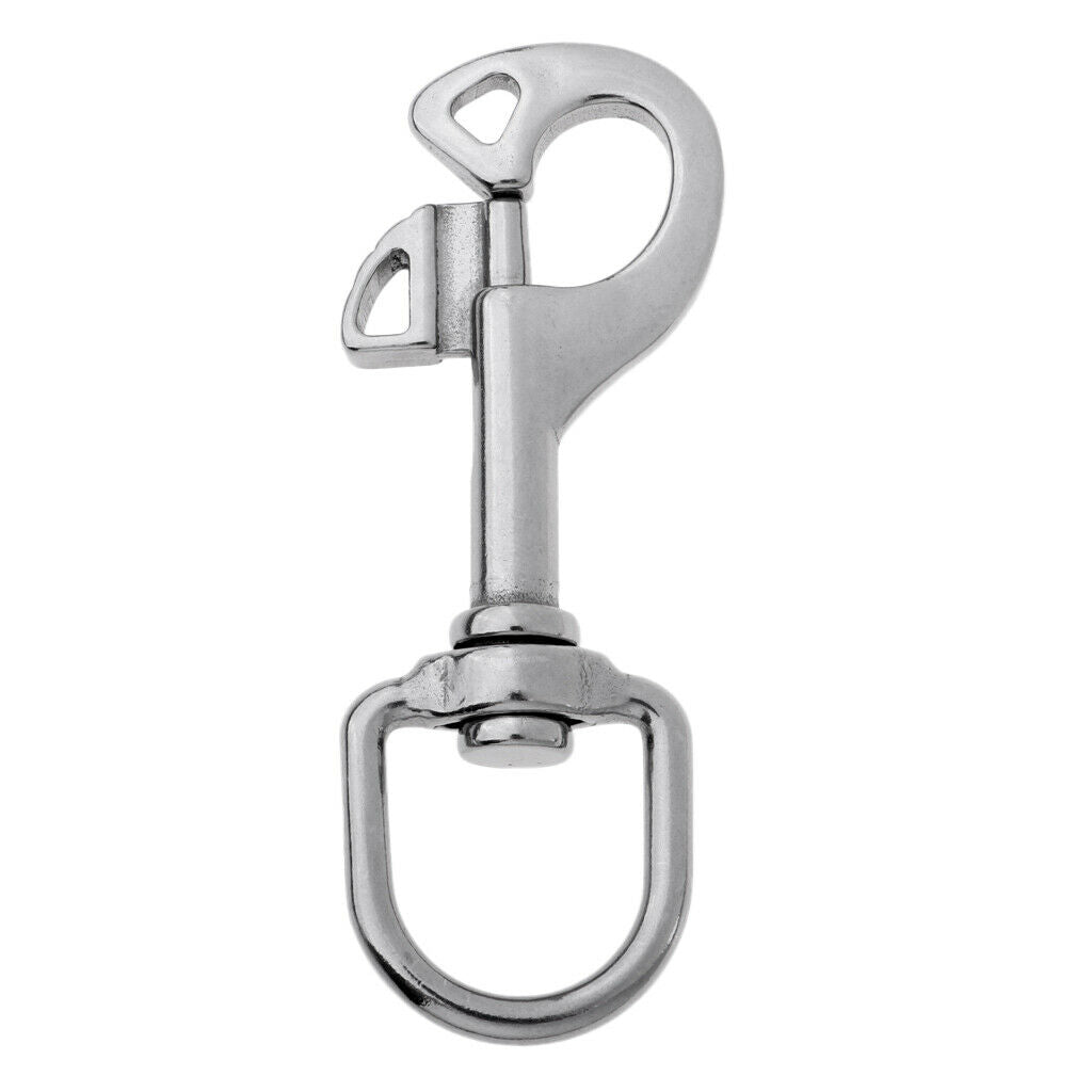 3Pcs Dog Latch Metal  Bolt Snap Hook Lock Fastener Clip Connector