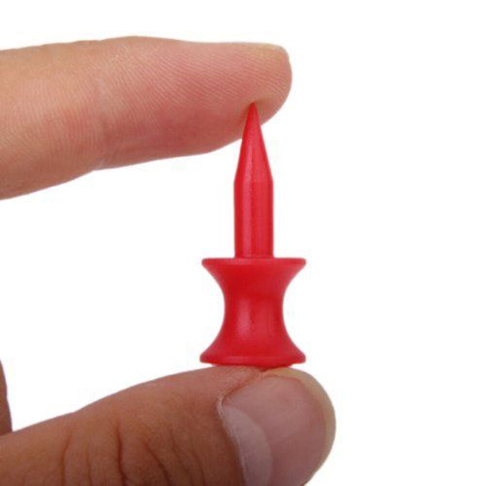 Pack 100Pcs 31mm 1.2" Plastic Golf Step tees bulk Golfer Accessories Tt