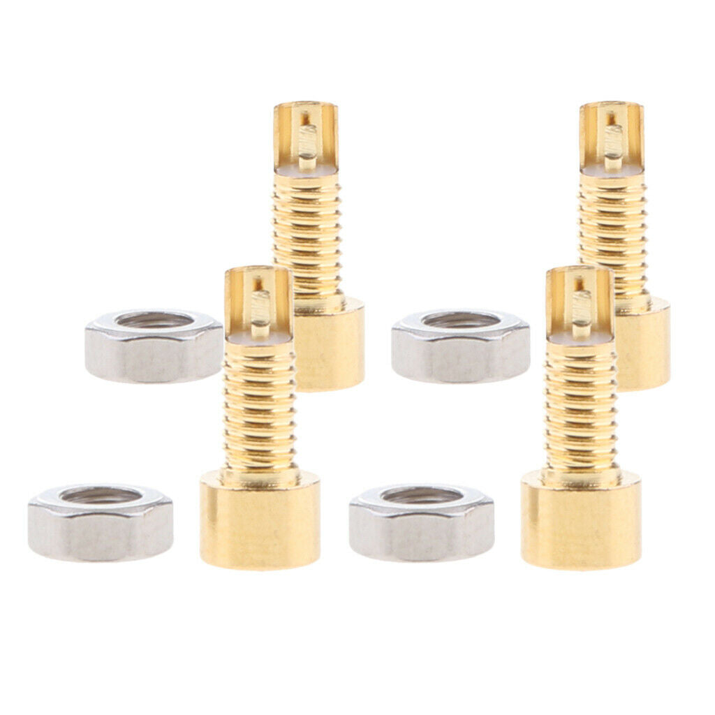 4 Pieces Pure Copper MMCX Female Connectors Headset Wire Solder Connector