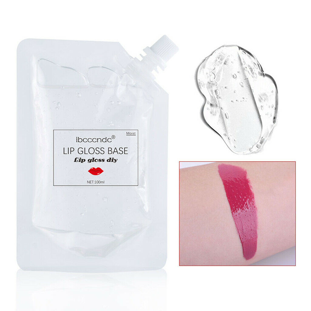 5x 3.4oz Handmade Makeup Lip Gloss Base Nourishing Non-sticky Lipstick DIY