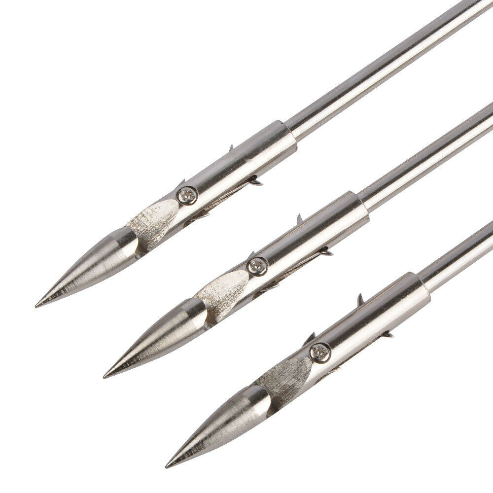 6X Bowfishing Darts Slingshot Arrowheads Fishing Tips Broadhead Catapult Hunting