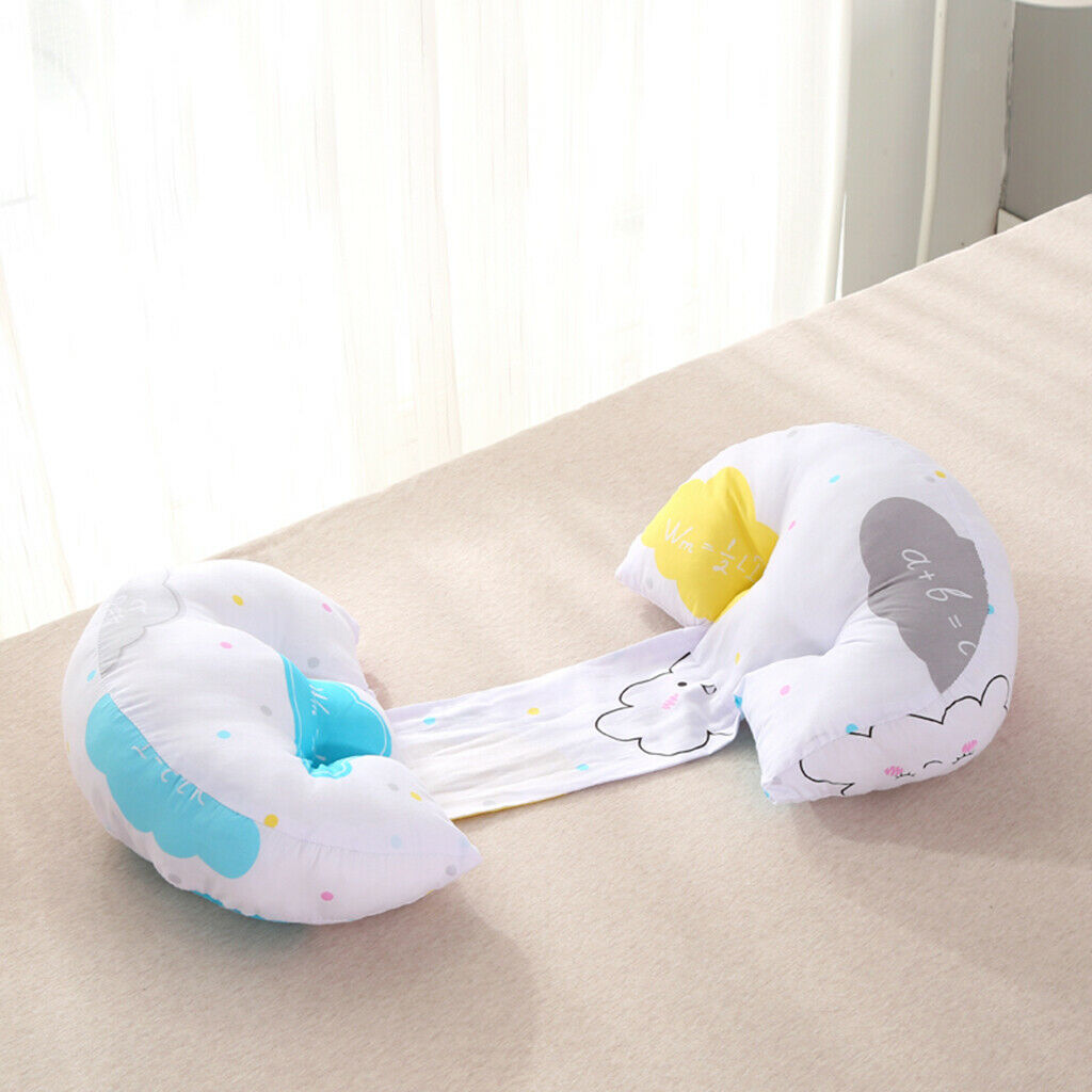 Pregnancy Side Sleeping Pillow Case Back Rest Belly Support Sunny Day