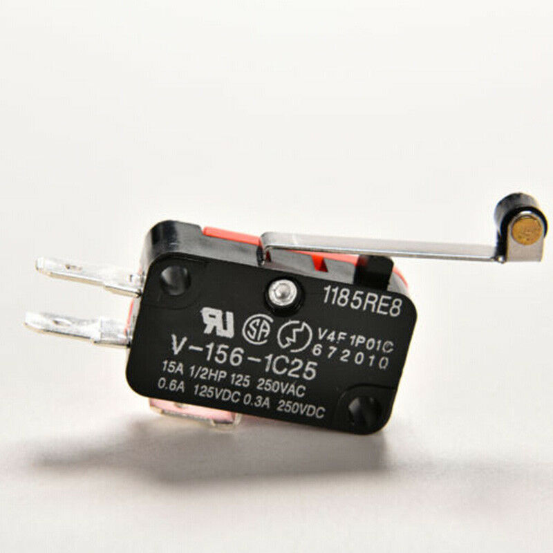 1PC Micro Switch Spdt Hinge Roller Lever 15A V-156-1C25 Hot Sal.l8