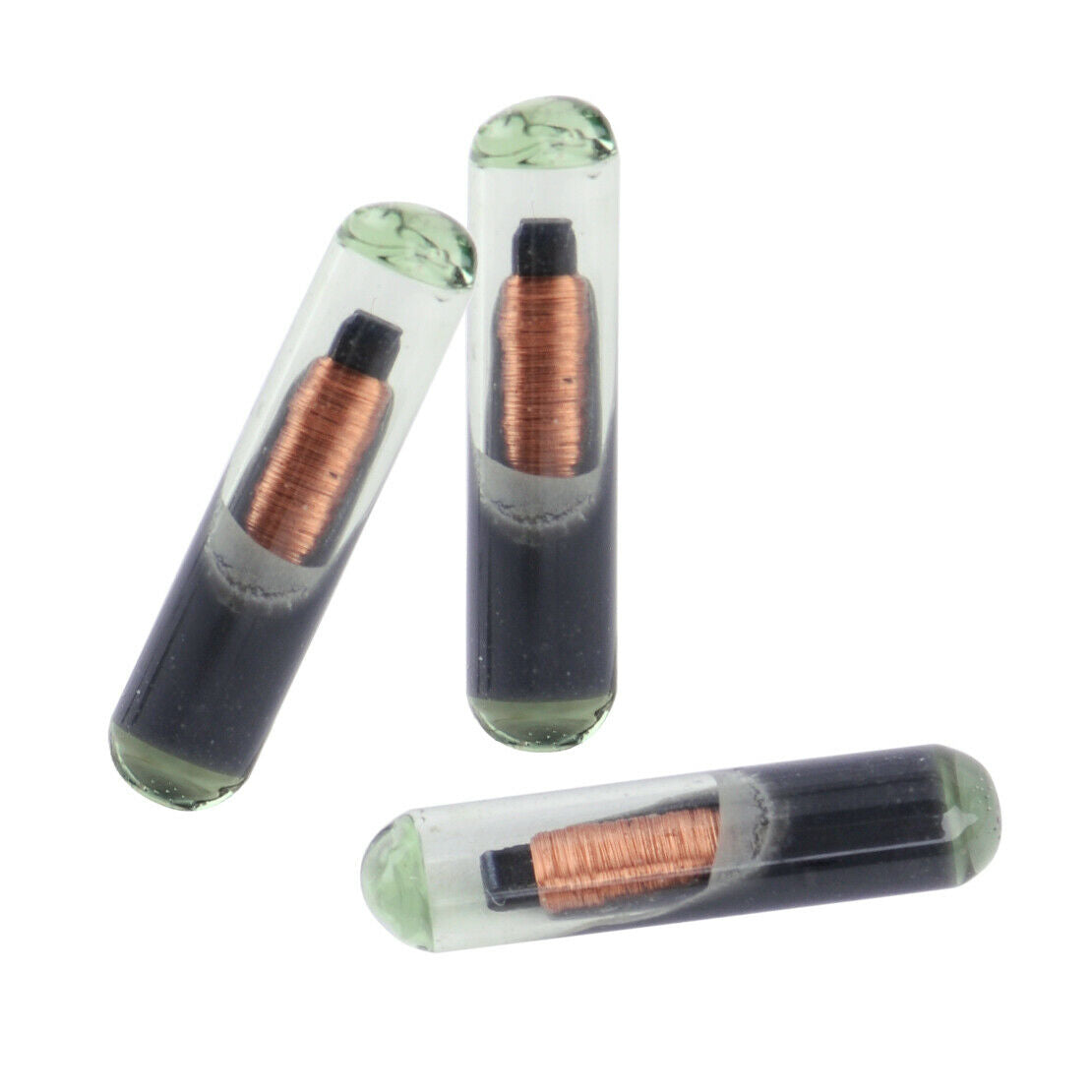 10x Glass Key Transponder ID48 T6 Immobilizer Chip Fit For VW Audi Seat Skoda AT