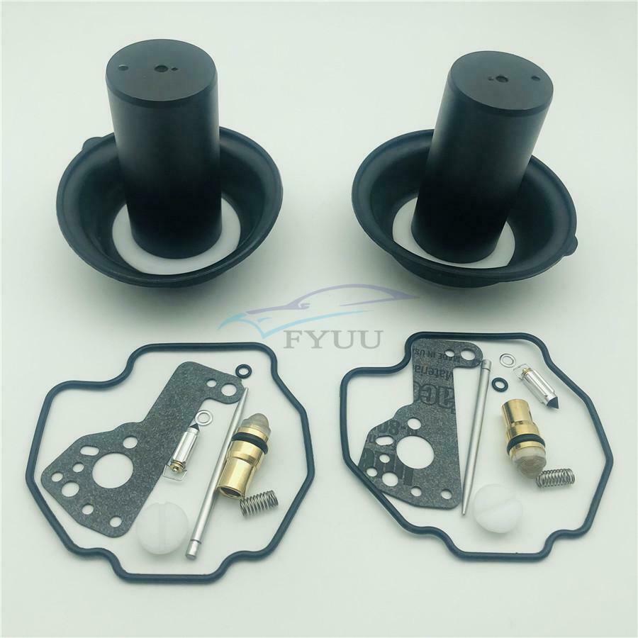 2x Motorcycle Carburetor Reconstruction Kit For Yamaha XV535 VIRAGO XV 535 90-00