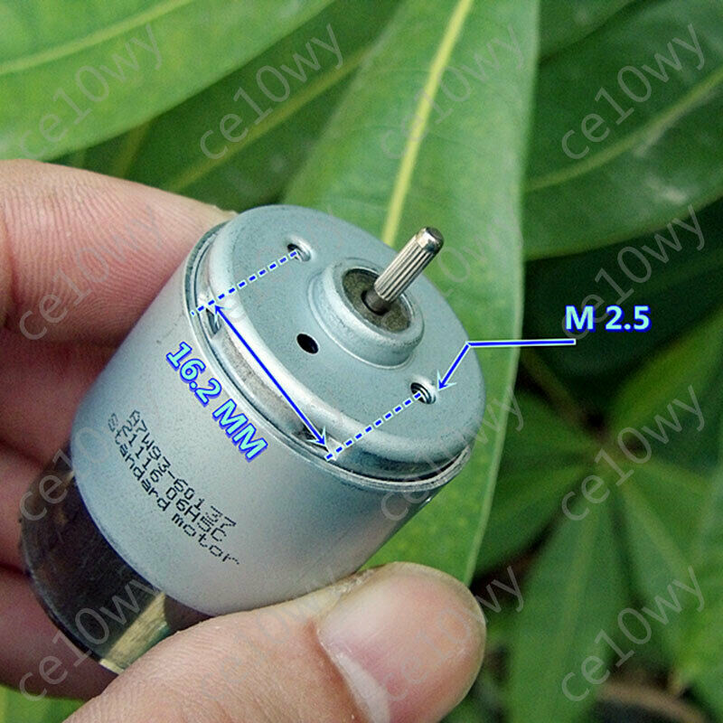 DC Motor 12V-24V 21200RPM Dual Shaft 385 Micro Electric Motor for DIY Parts