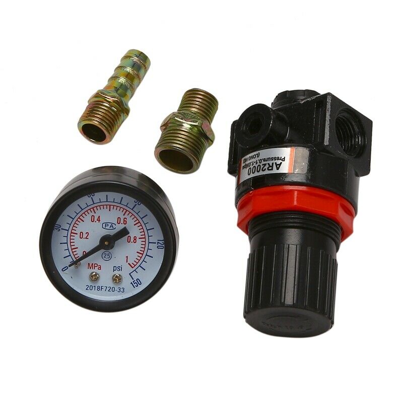 Manometer Pressure Reducer Regulator Pressure Gauge Manometer Water CompressorY6