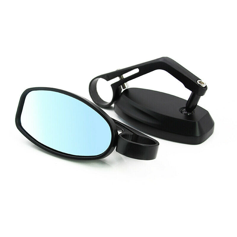 22mm 7/8" Handlebar Motorcycle Universal Handle Bar End Rearview Side Mirrors