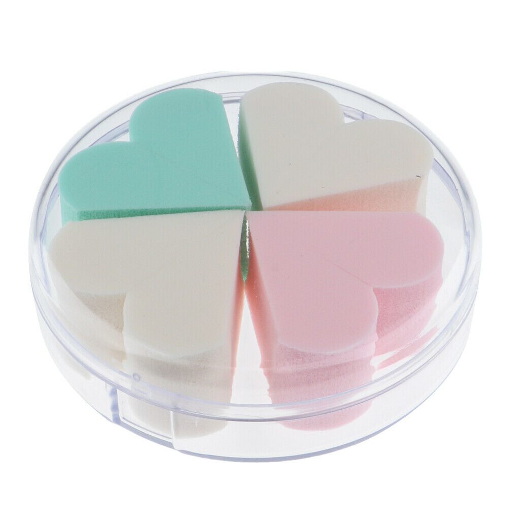 8 Pieces Makeup Blender Sponge, Foundation Blending Blush Concealer Eye Face
