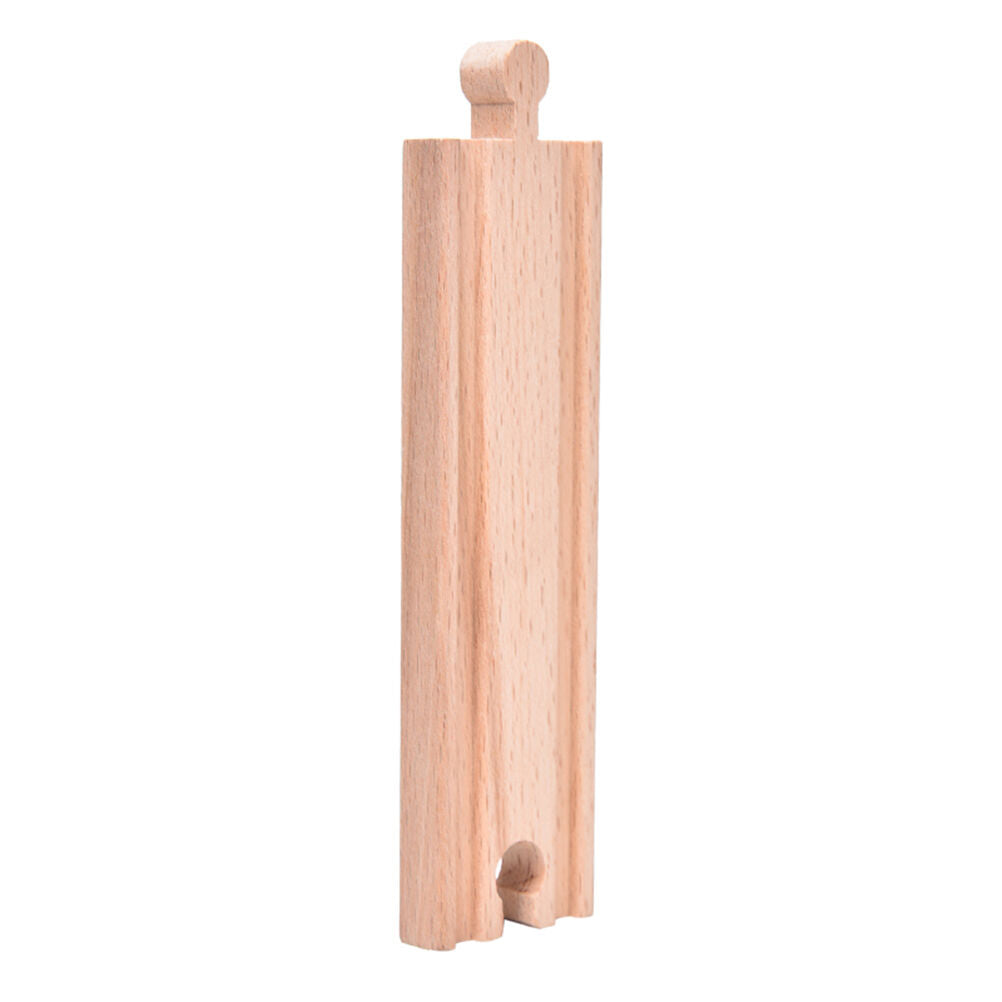 Wooden Train Straight Track Railway Accessorie Compatible All Major Brands.l8