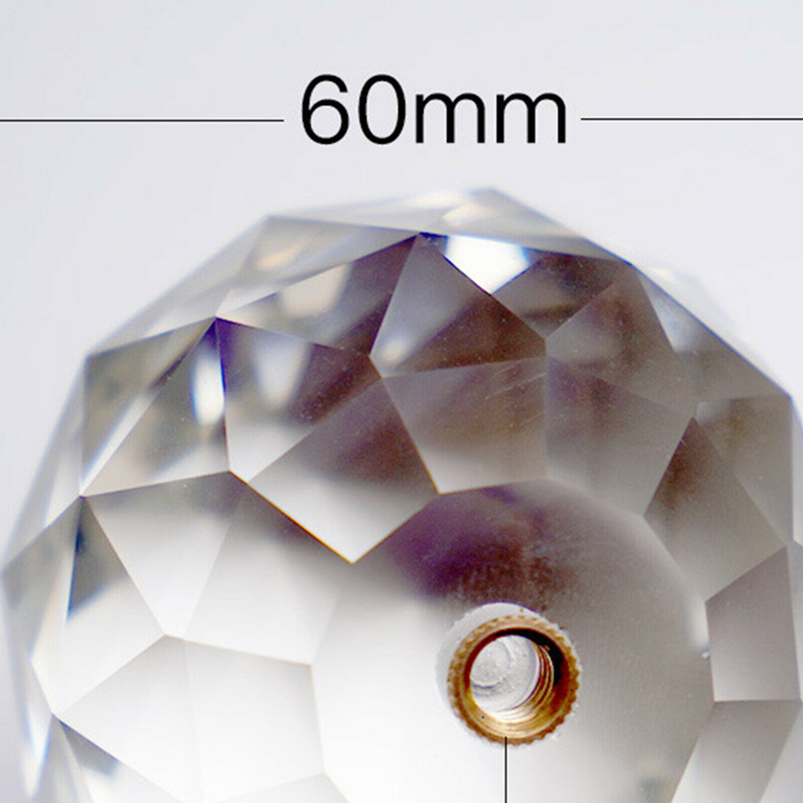 60mm clear photography crystal ball prism Variable photography accessories