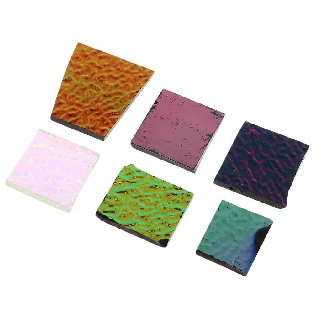 28G DICHROIC GLASS SCRAP FUSIBLE GLASS COE 90 FUSING GLASS FOR DIY JEWELRY