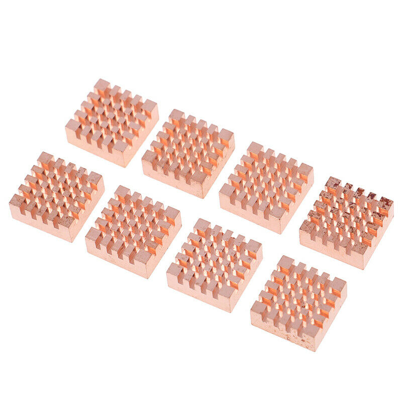 8pcs/set RAM Copper Memory Heat Sink Graphics Card Cooling Radia JRBDAU