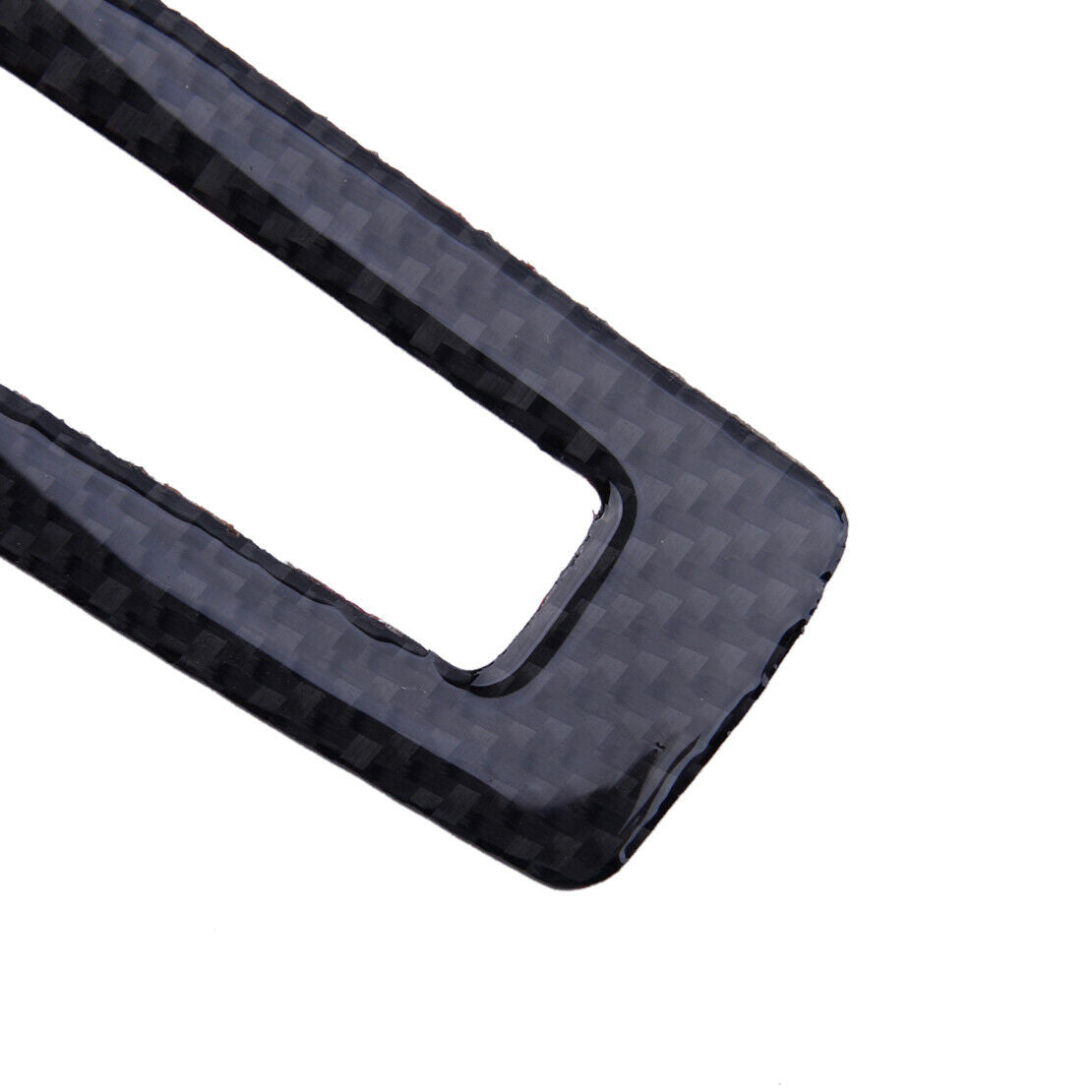 3pc Carbon Fiber Steering Wheel Button Trim Cover fit for Ford Mustang 2009-13