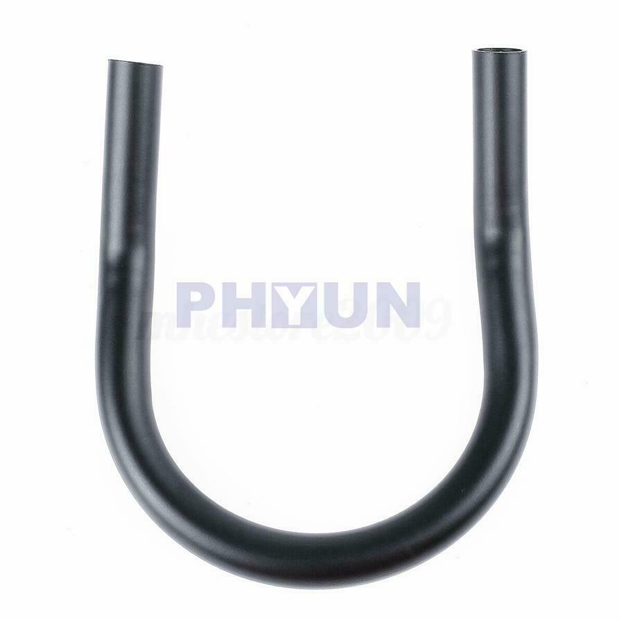 1x Black Rear Seat Hoop Frame 7/8" 22mm For Motorcycle with Flat Frame Universal