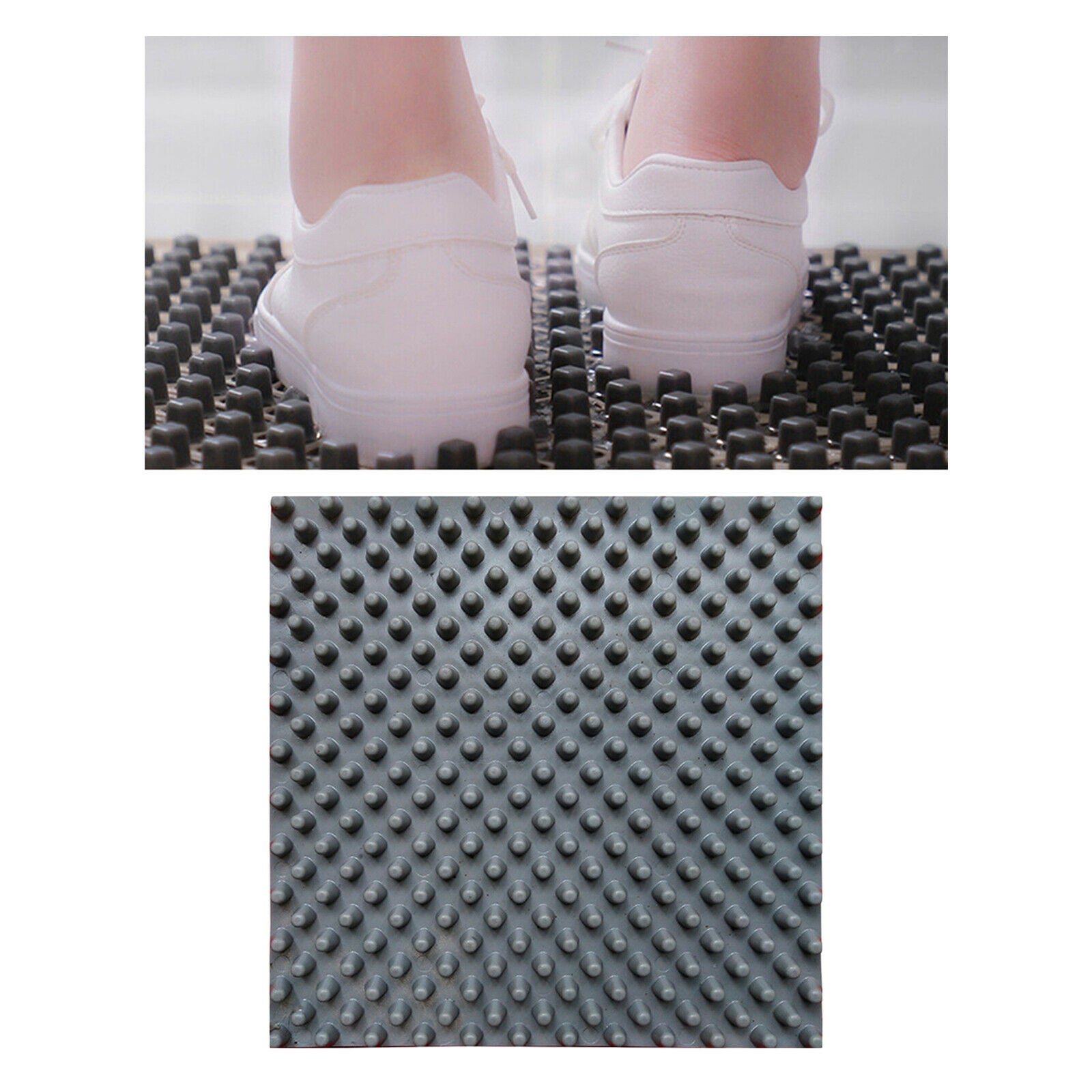 Disinfecting Mat Sanitizing Footbath Doormat Square 16x16in Easy to Clean
