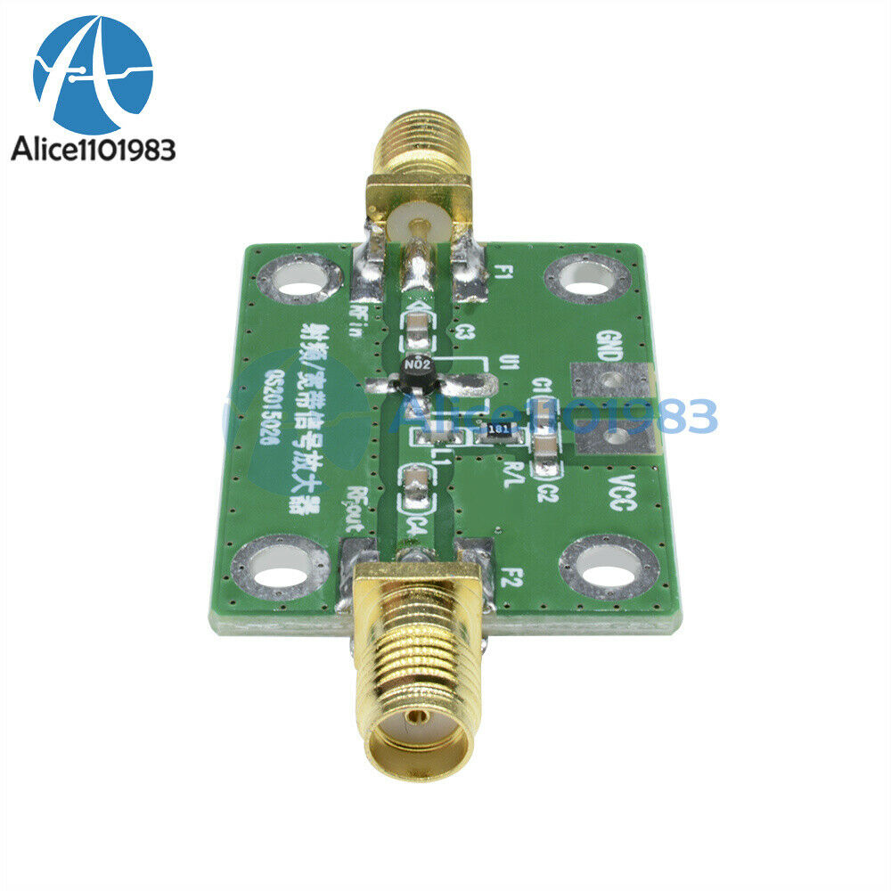 2PCS 0.1-2000MHz RF Wideband Amplifier 30dB Low-noise LNA Broadband Receiver