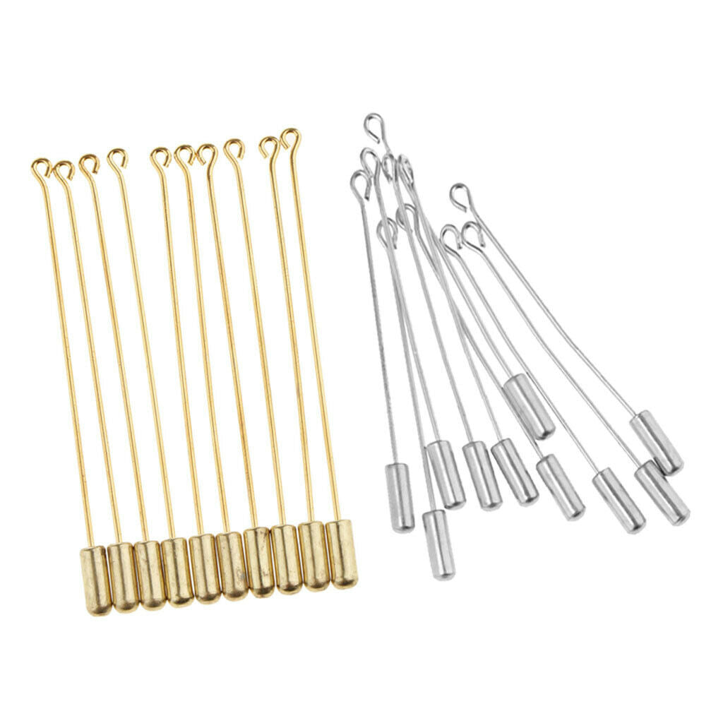 20pcs Copper Stick Pin for DIY Handmade Jewelry Findings Long Needle Eye Pin for