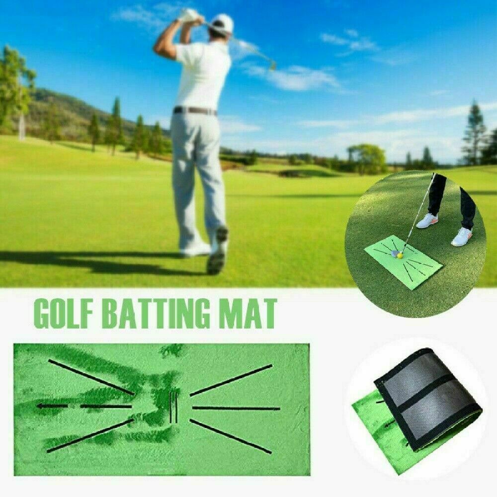 For Swing Detection Batting Golf Practice Training Aid Game Golf Training Mat US