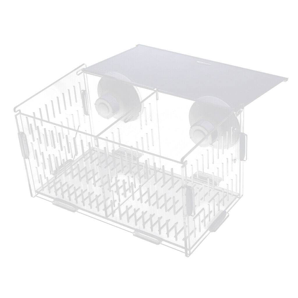 Aquarium Pet Fish Tank Guppy Breeding Breeder Rearing Box Hatchery #1