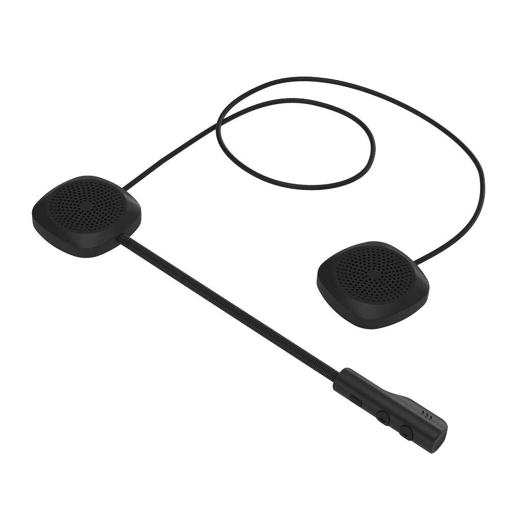 Bluetooth 5.0 +EDR Helmet Headset Speaker Motorcycle Intercom Interphone New