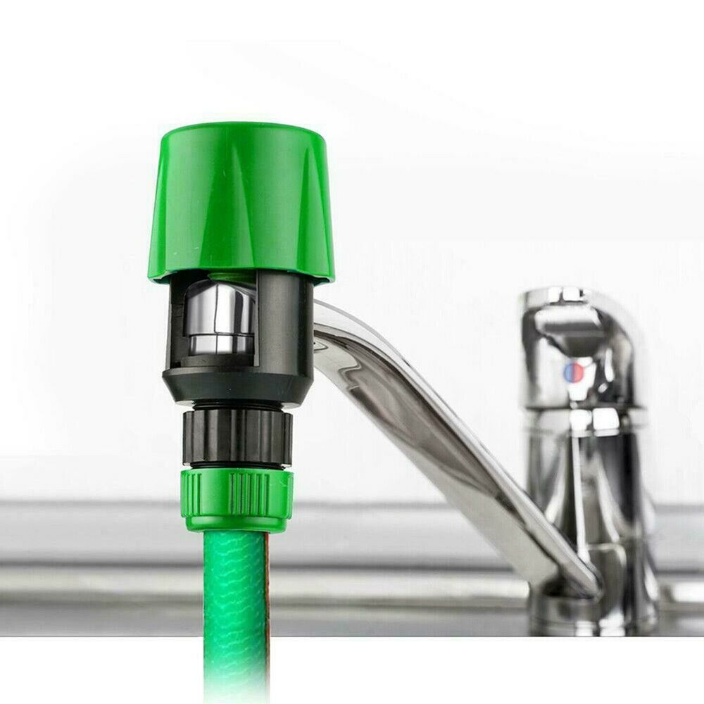 1x Kitchen Garden Hose Pipe Connector Rounds Square Mixer Multi Taps Adaptor AU