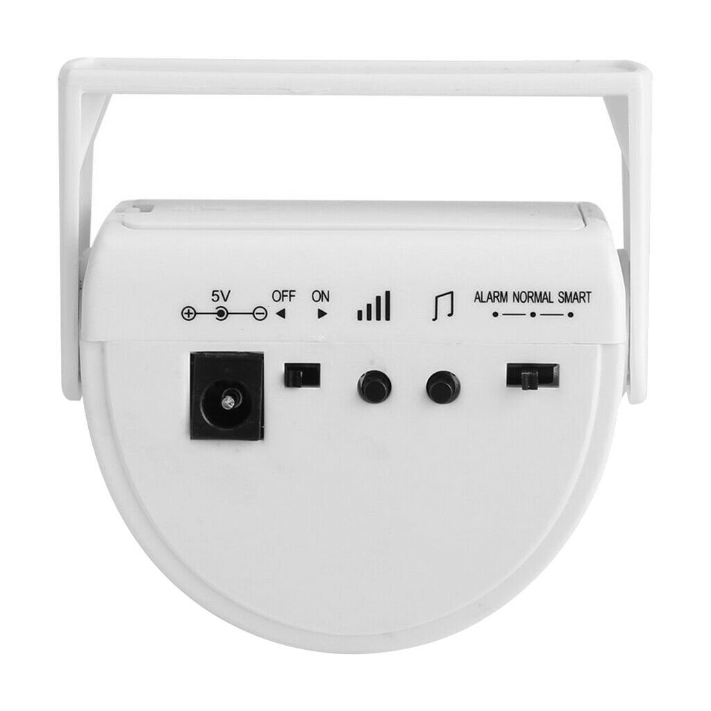 1x New Wireless Gate Door Bell Welcome Alarm Motion Sensor Doorbell White