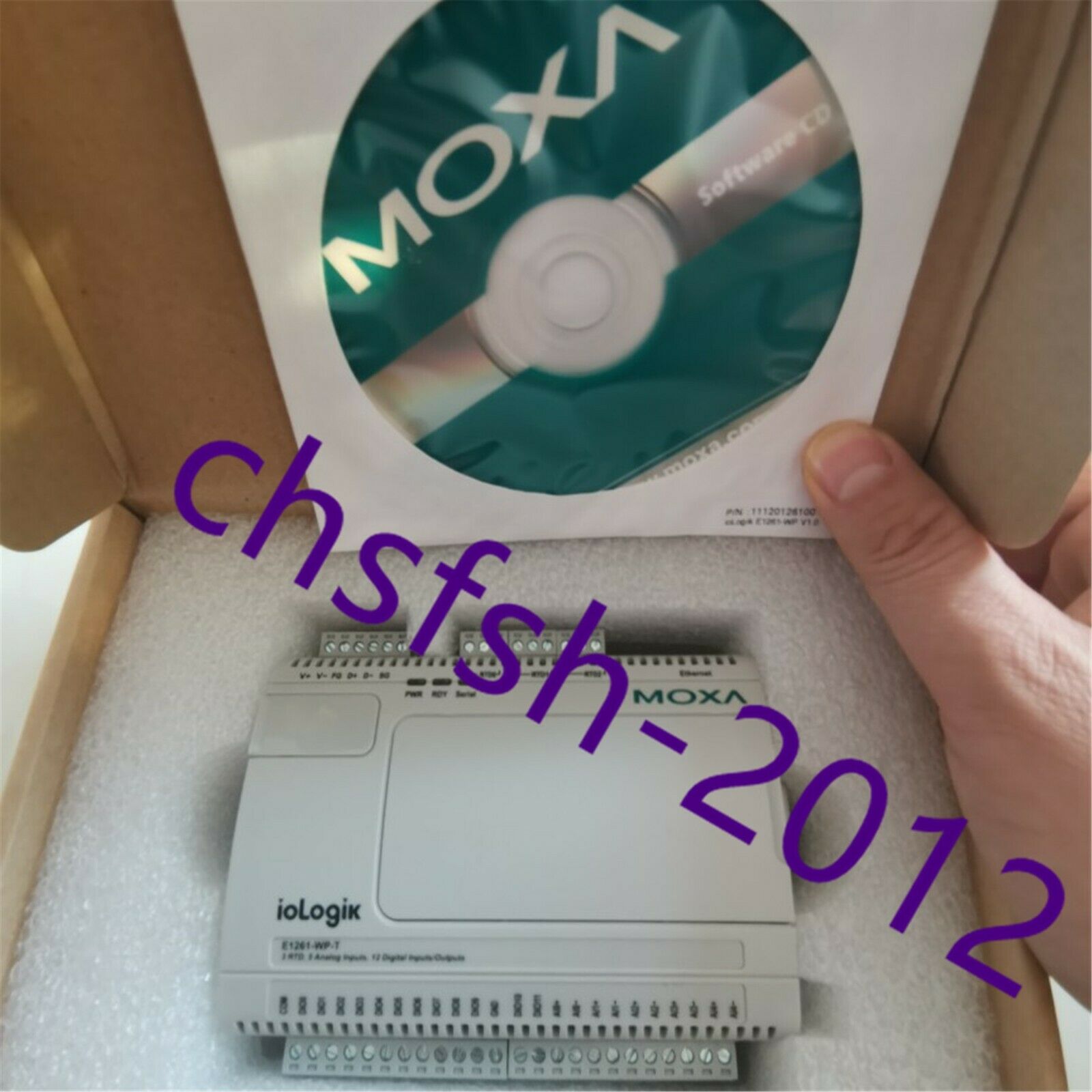 1 pcs New IN Box MOXA IOLOGIK E1261-WP-T Ethernet