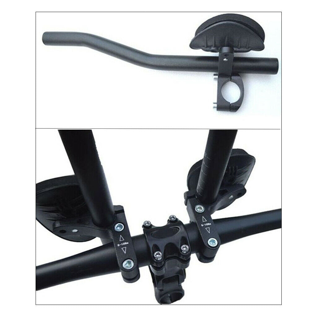 Adjustable Bike Rest Handlebar Cycling for 25.4 to 31.8mm for Road Bike 34cm