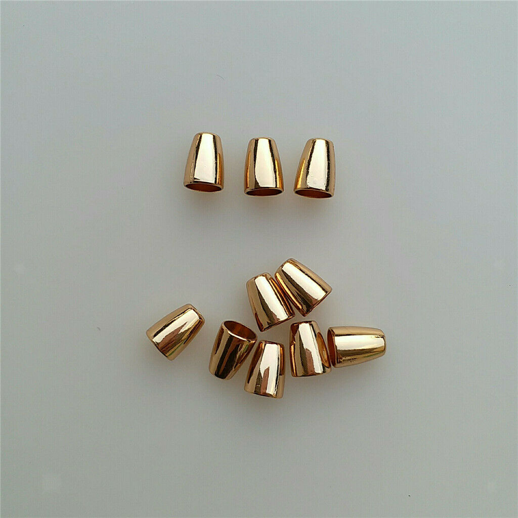 20pcs   Metal   Zinc   Alloy   Bell   Stoppers   Cord   End   Lock   for