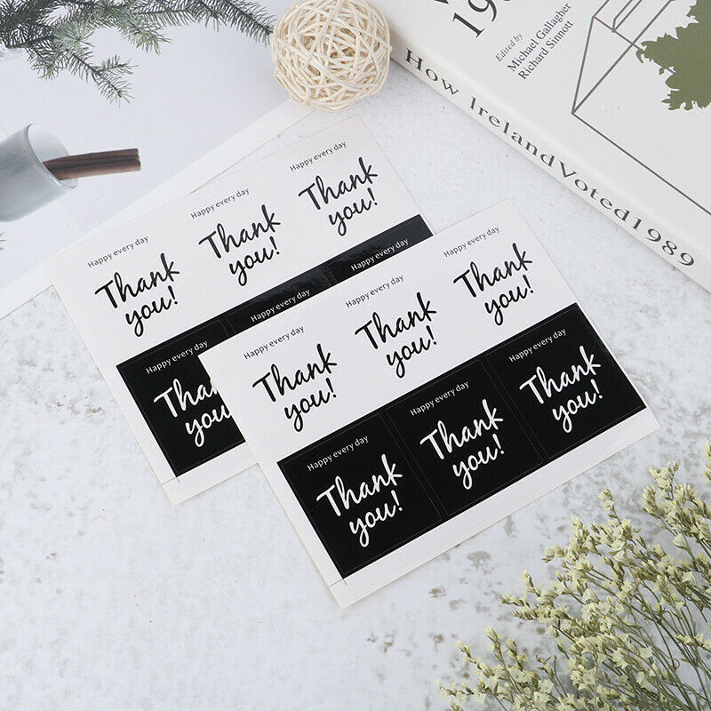 60pcs/set Thank You Stickers for Baking Party Envelope Seal Label Sticke.l8