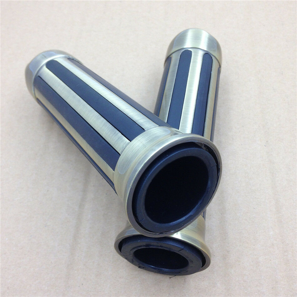 Spike 1" Handlebar Grip for Harly FLHR Road King Models Softail Springer Bronze