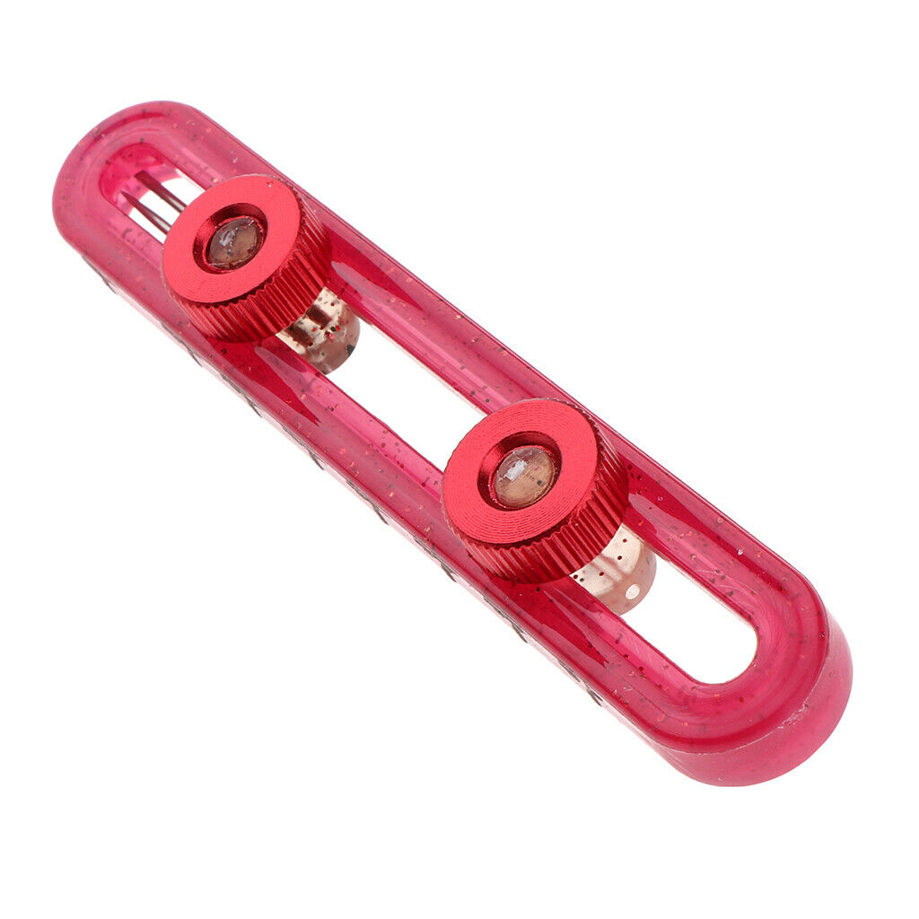 Fishing Knot Tying Tool Hooks Distance Ruler Sub-Line Positioning Gear Red