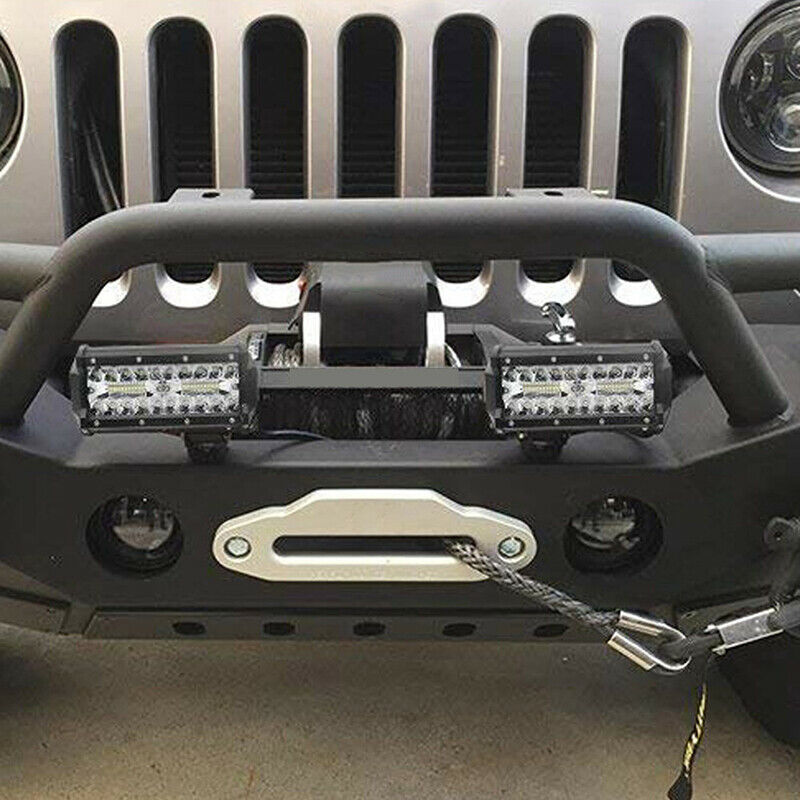 1PC Car LED Light Bar Waterproof 7 Inch 120W 40LEDs Spot Flood Combo Beam N.BDA
