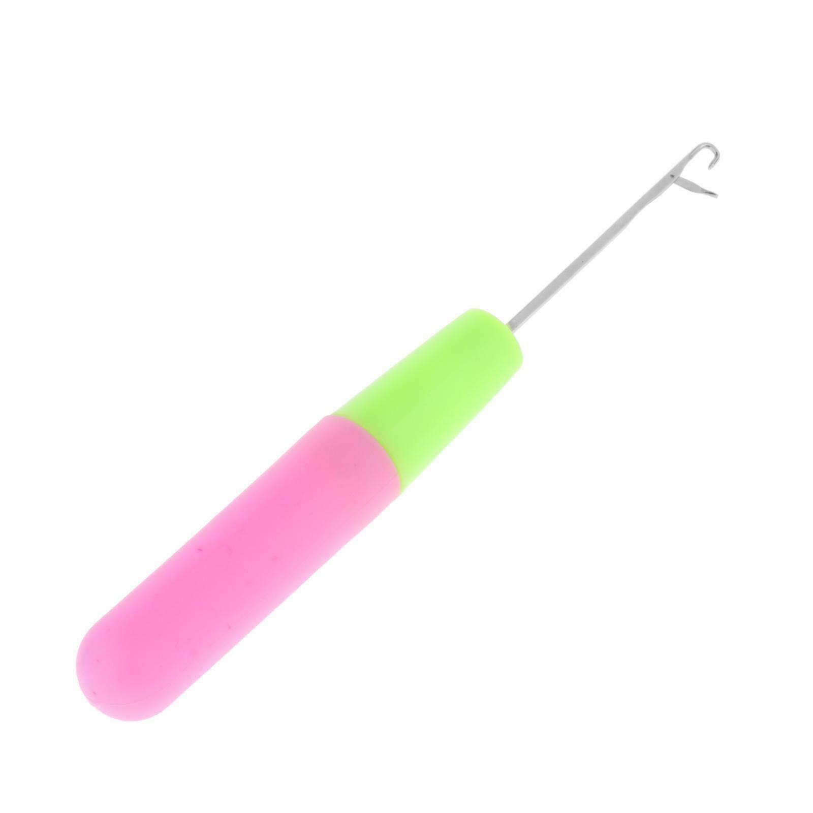 5pcs Latch Hook Crochet Needle Set Hair Weaving for Beginners Multi-Purpose