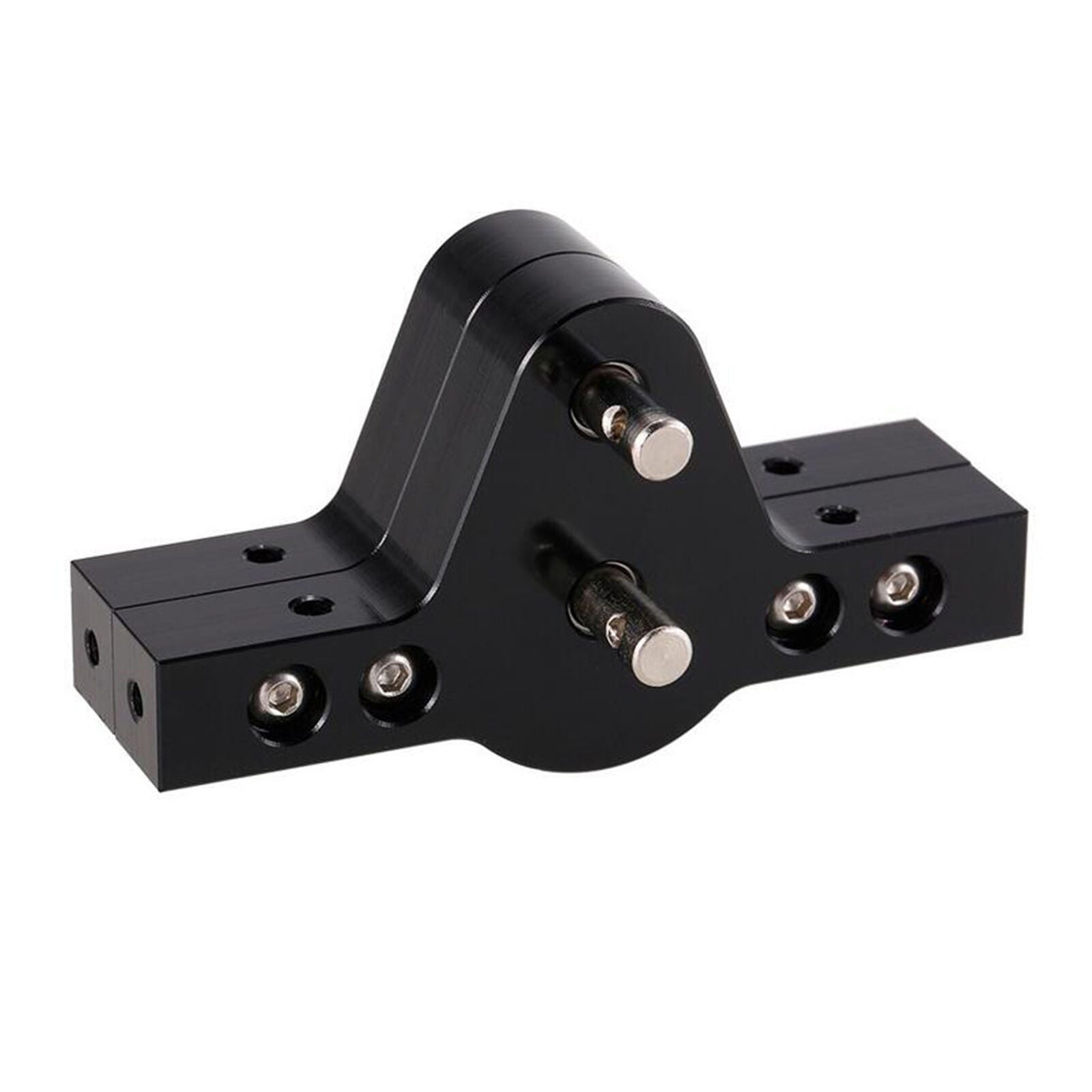 Black Metal Transfer Case Gearbox for 1/10 RC Crawler Car D90 Axial SCX10