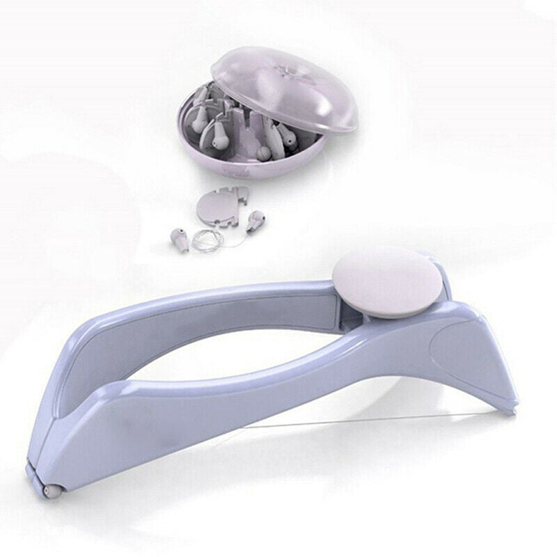 Women Hair Removal Epilator Facial Remover Spring Threading Face Defeathe.l8