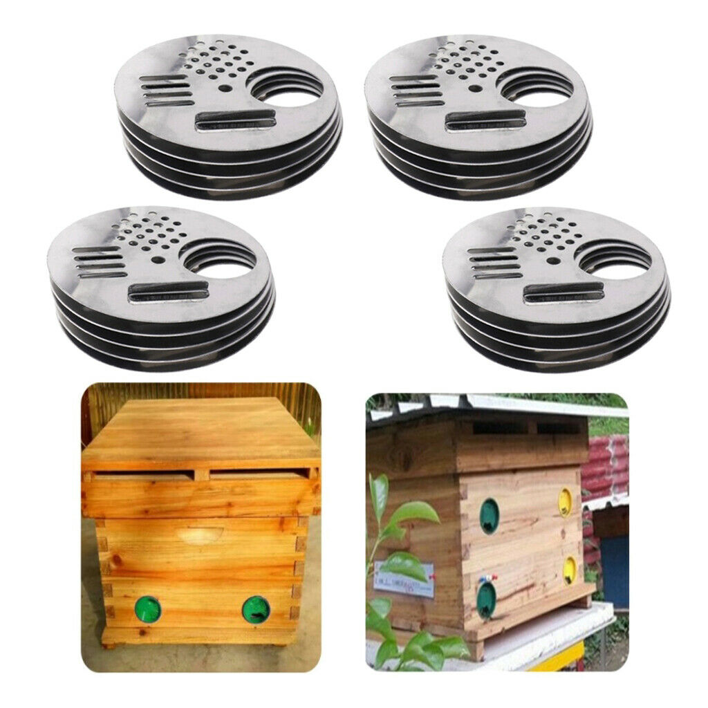20pcs Durable Stainless Steel Anti-escape Bee  Entrance Entry Gate