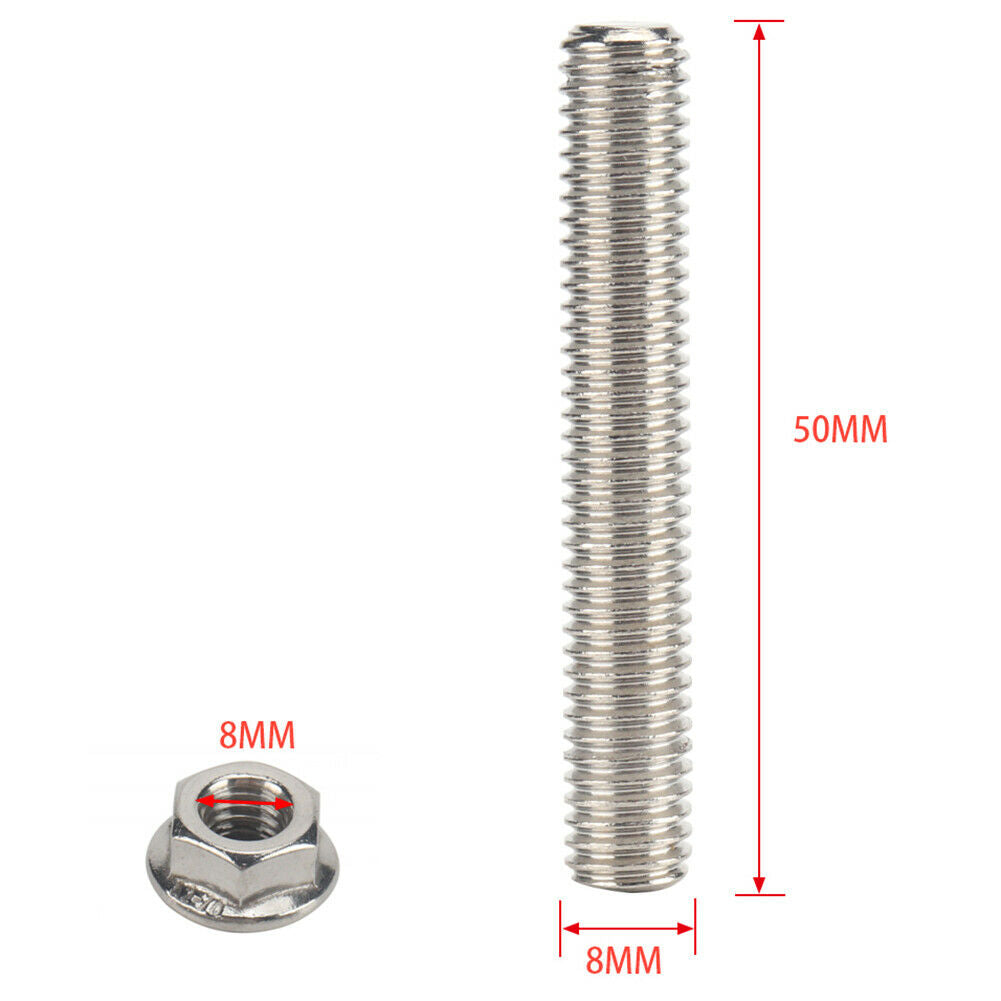Stainless Steel Exhaust Manifold Stud Kit for Ford 4.6 5.4 Liter V8 Engine @