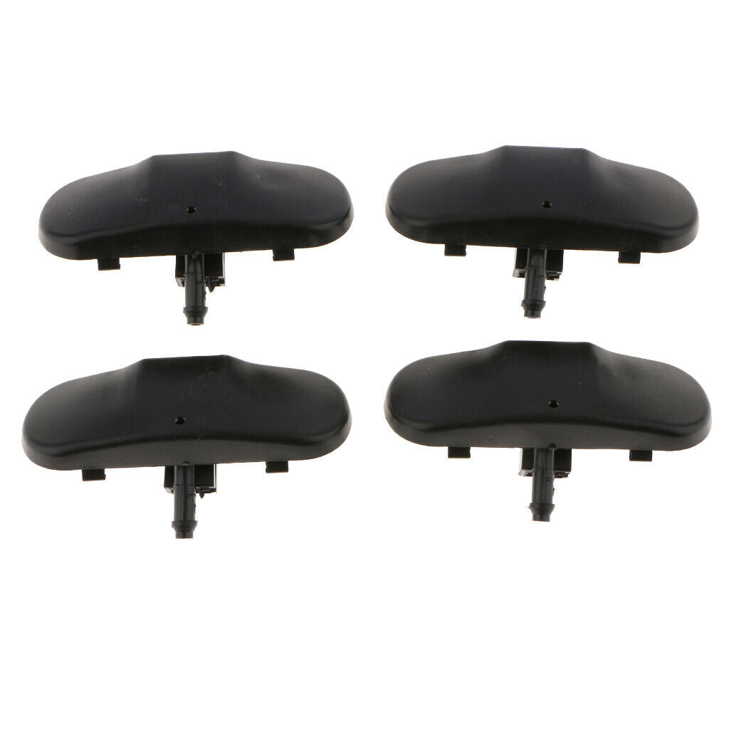 4Pcs Auto Windscreen Washer Jet Nozzle Mist Type for Audi A1 A3 A4 A5 A6 A7 Q3