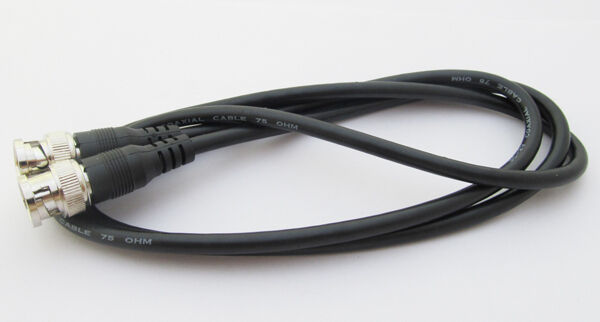 5pcs 1M BNC male to male RG59 VIDEO CAMERA CCTV Test Coaxial Cable
