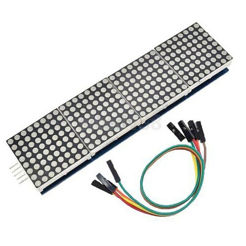 Dot Matrix Mcu Control Led Display Module Max7219 For Arduino Raspberry Pim HqE5