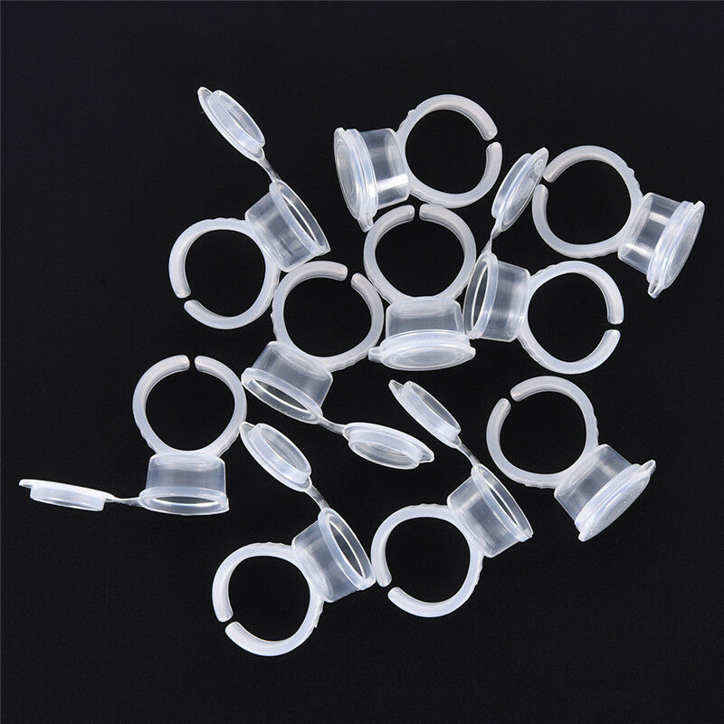 10X Pigment Tattoo Ink Cup Ring Holder Permanent Microblading Eyebrow Mak.l8